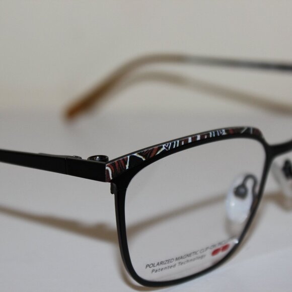 Takumi Women's Glasses with Sunglasses clip on (TK 1277) - Picture 5 of 8